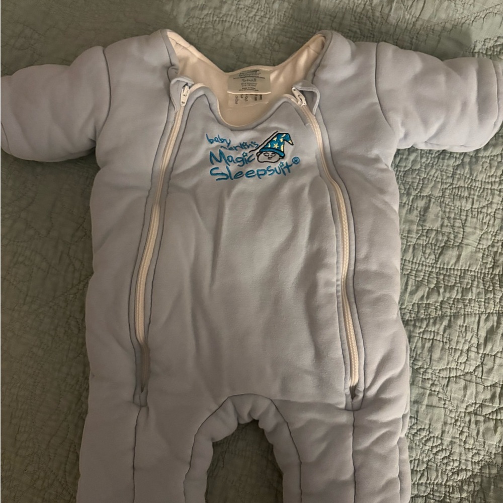 Baby Merlin’s Magic Sleepsuit (blue)